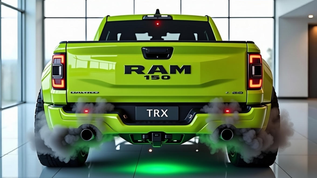 Truck Enthusiasts Thought Extreme V8 Pickups Were Finished, the 2026 RAM 1500 TRX Explodes Back as the Ultimate Off-Road Dominator