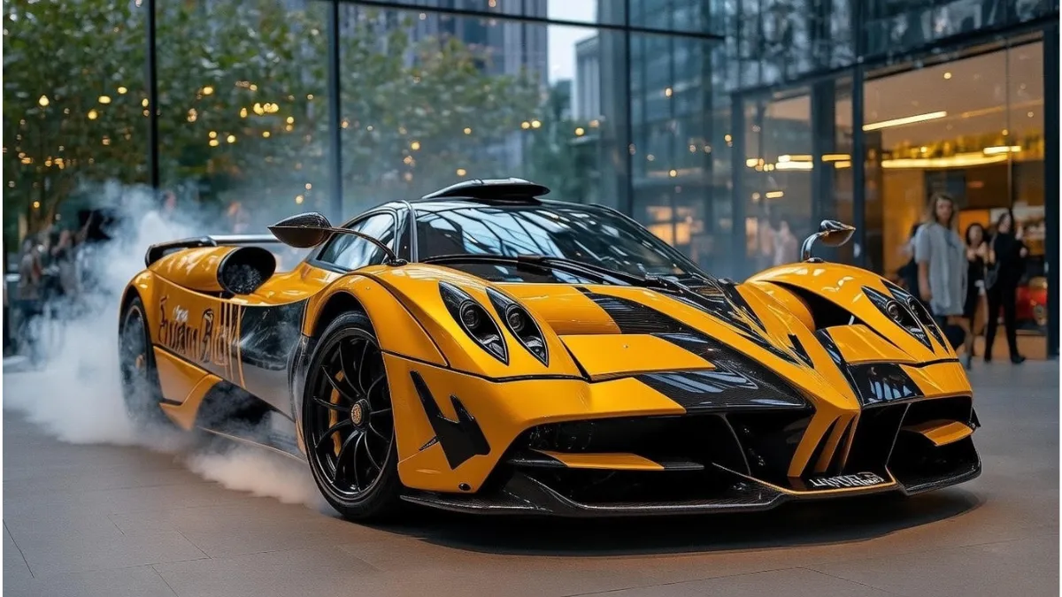 Pagani Huayra Golden Turbo 2026