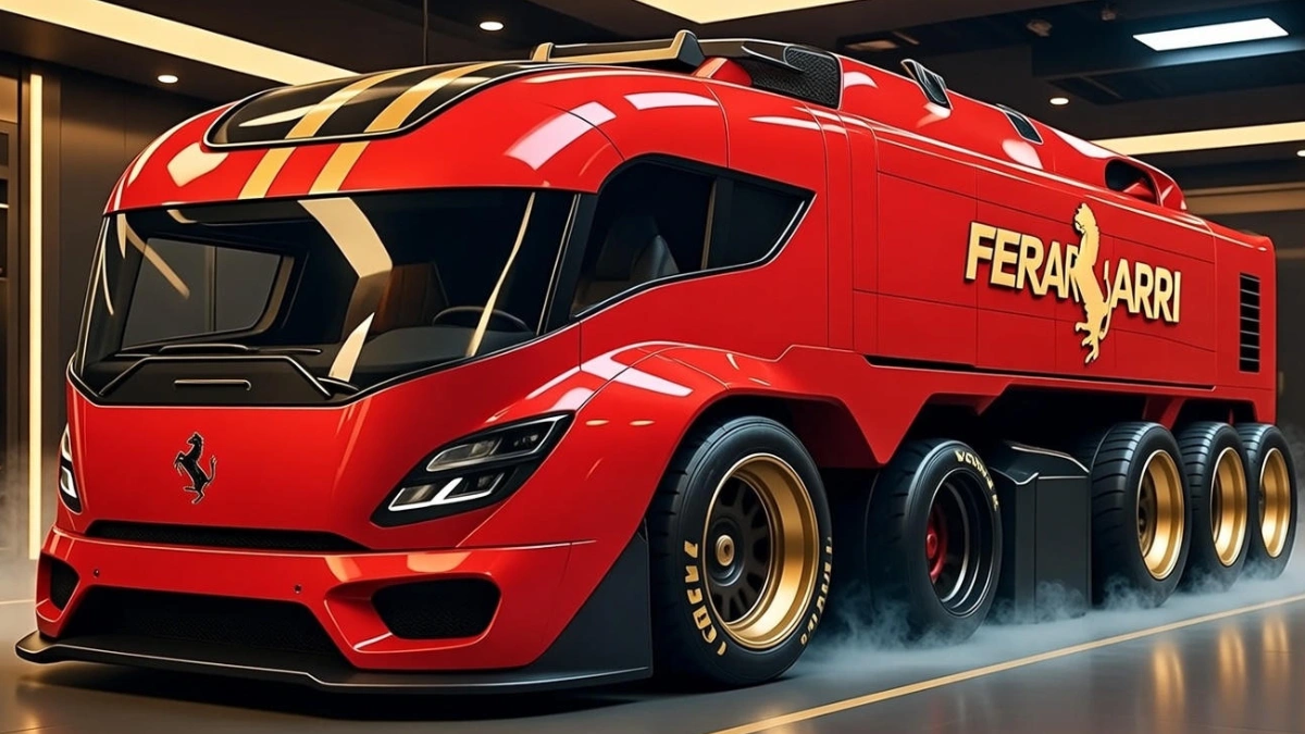 The Ferrari Motorhome You Never Imagined